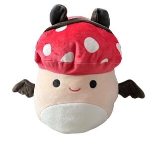 Squishmallow Flip-A-Mallows Halloween Bat and Mushroom
